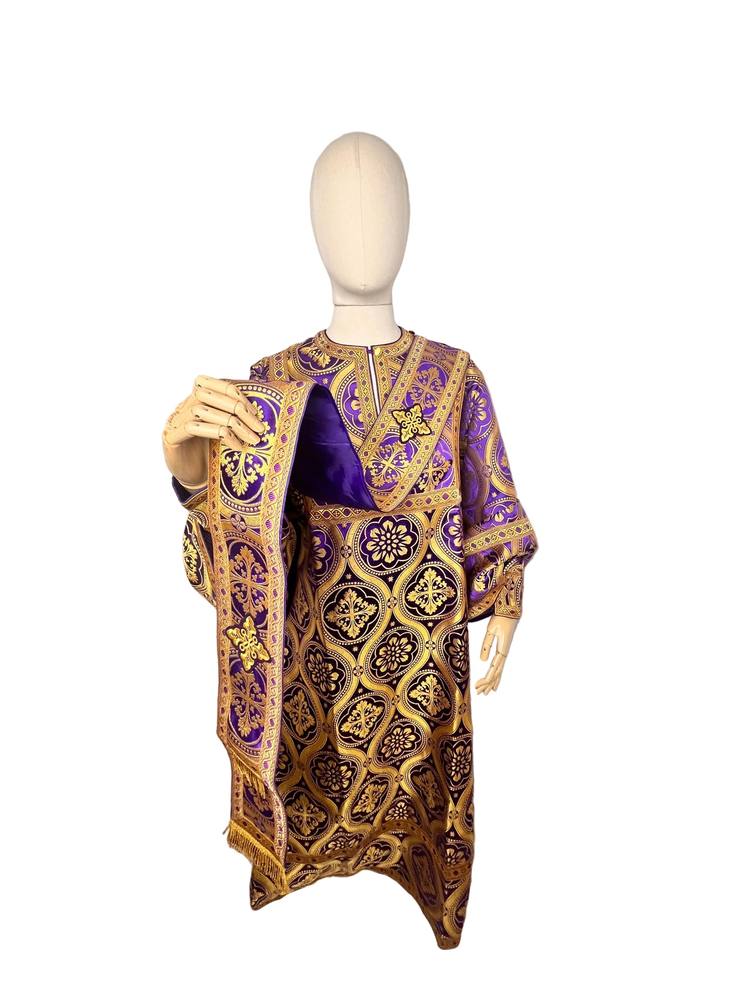 Deacon Vestment Set - Purple 4