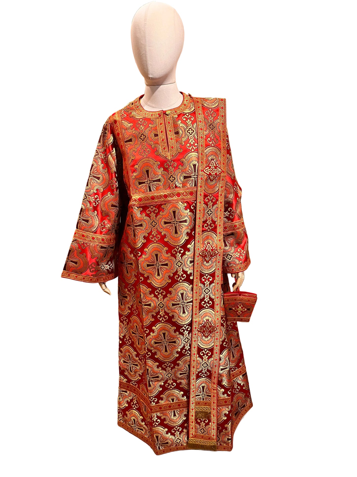 Deacon Vestment Set - Red new pic