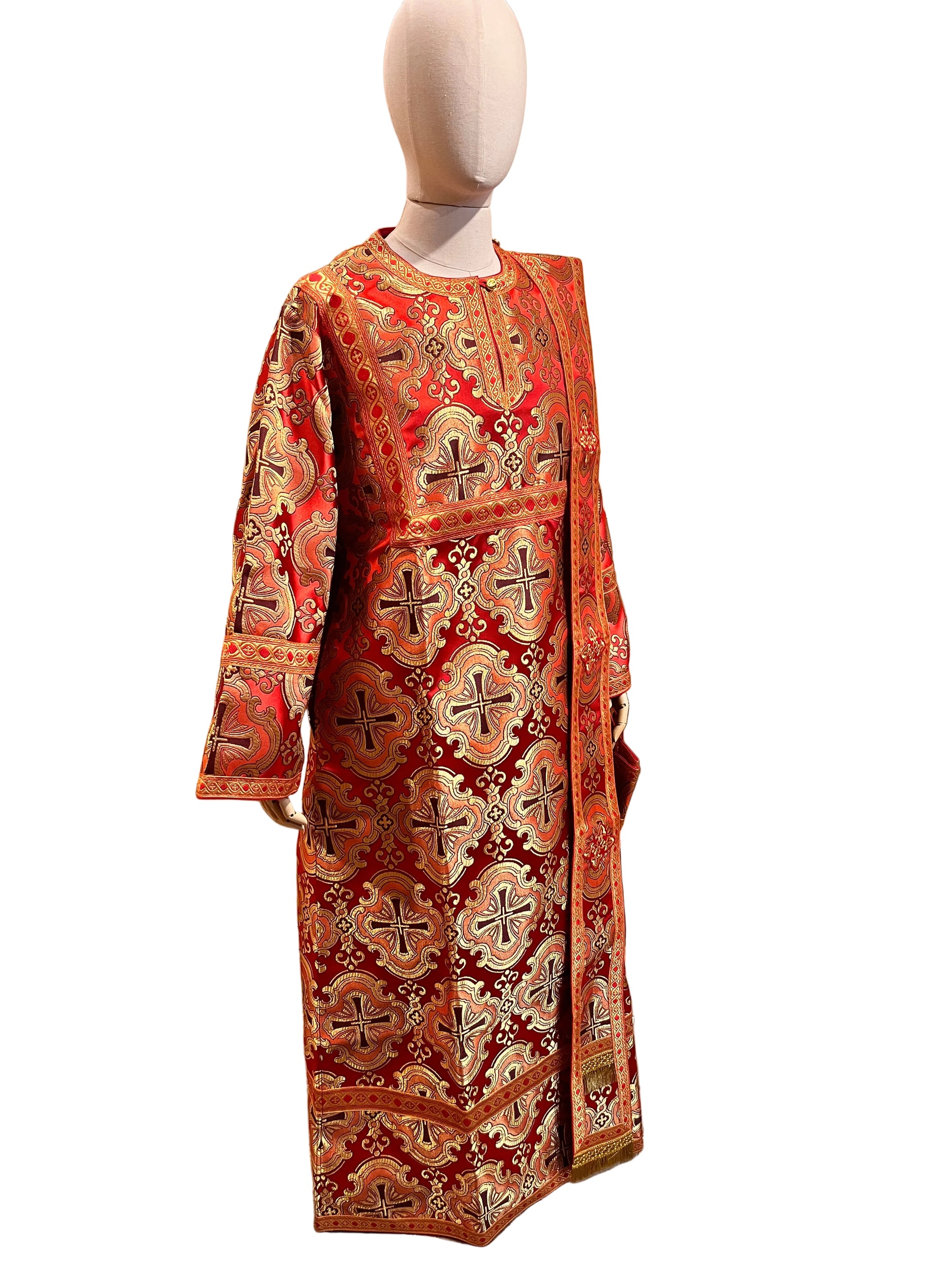 Deacon Vestment Set - Red new pic 2