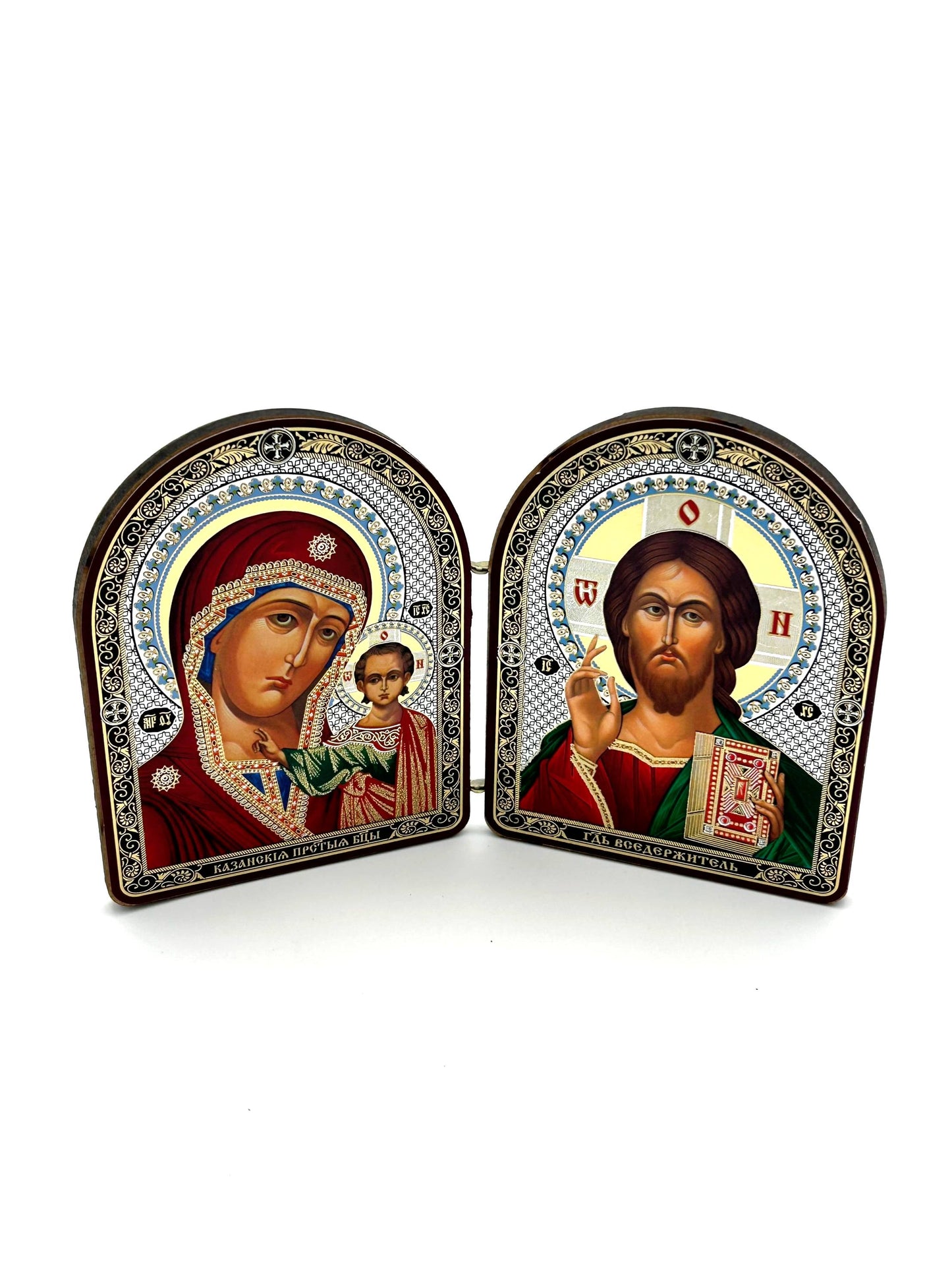 Diptych of Christ and Theotokos 10