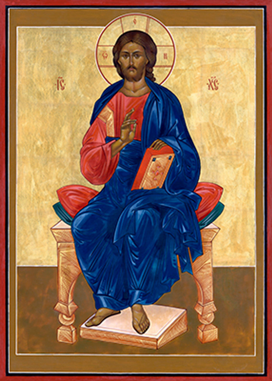 Christ Enthroned 2 Made-To-Order Icon