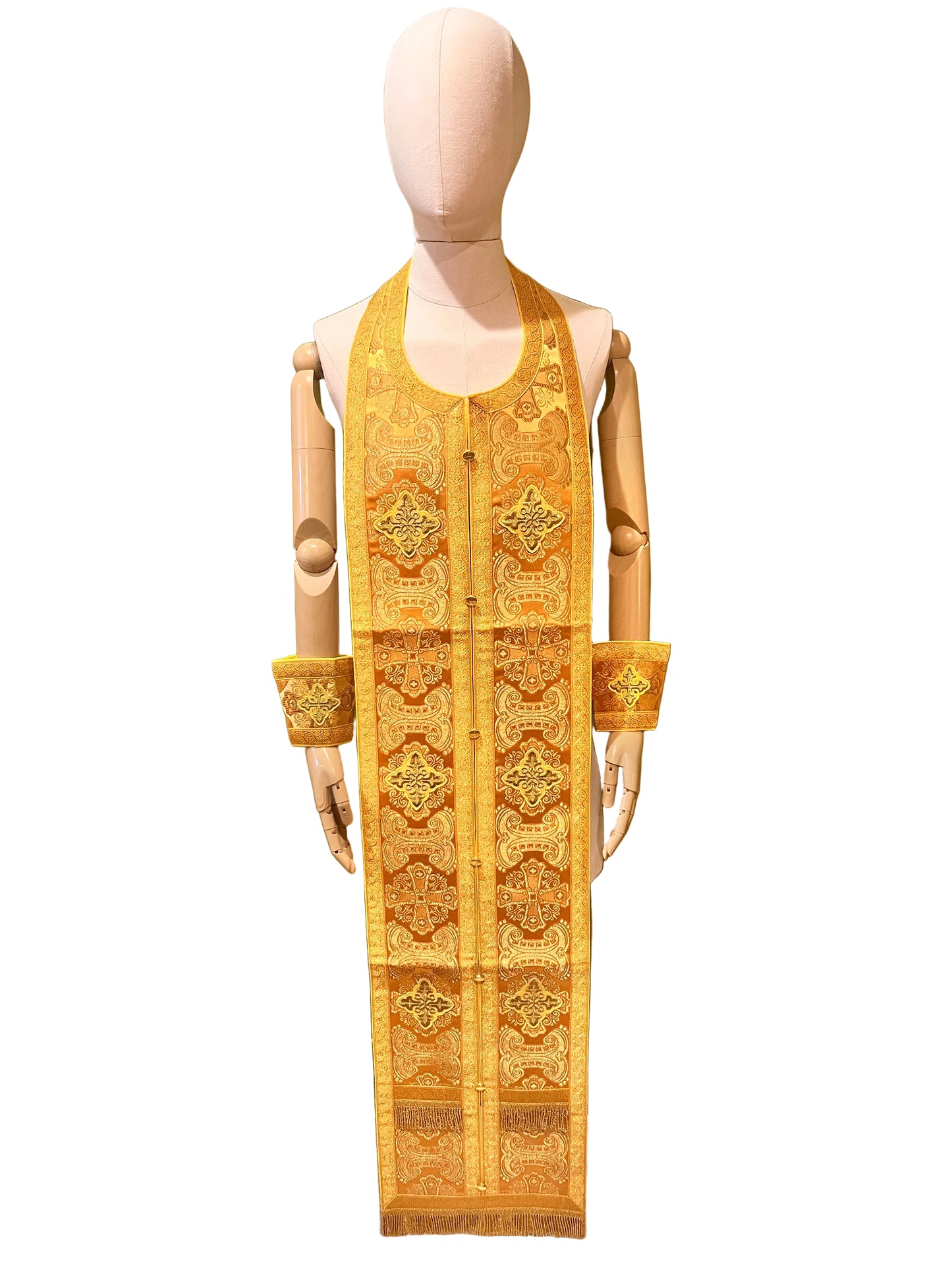Epitrachelion and Cuffs Set 02 - Gold