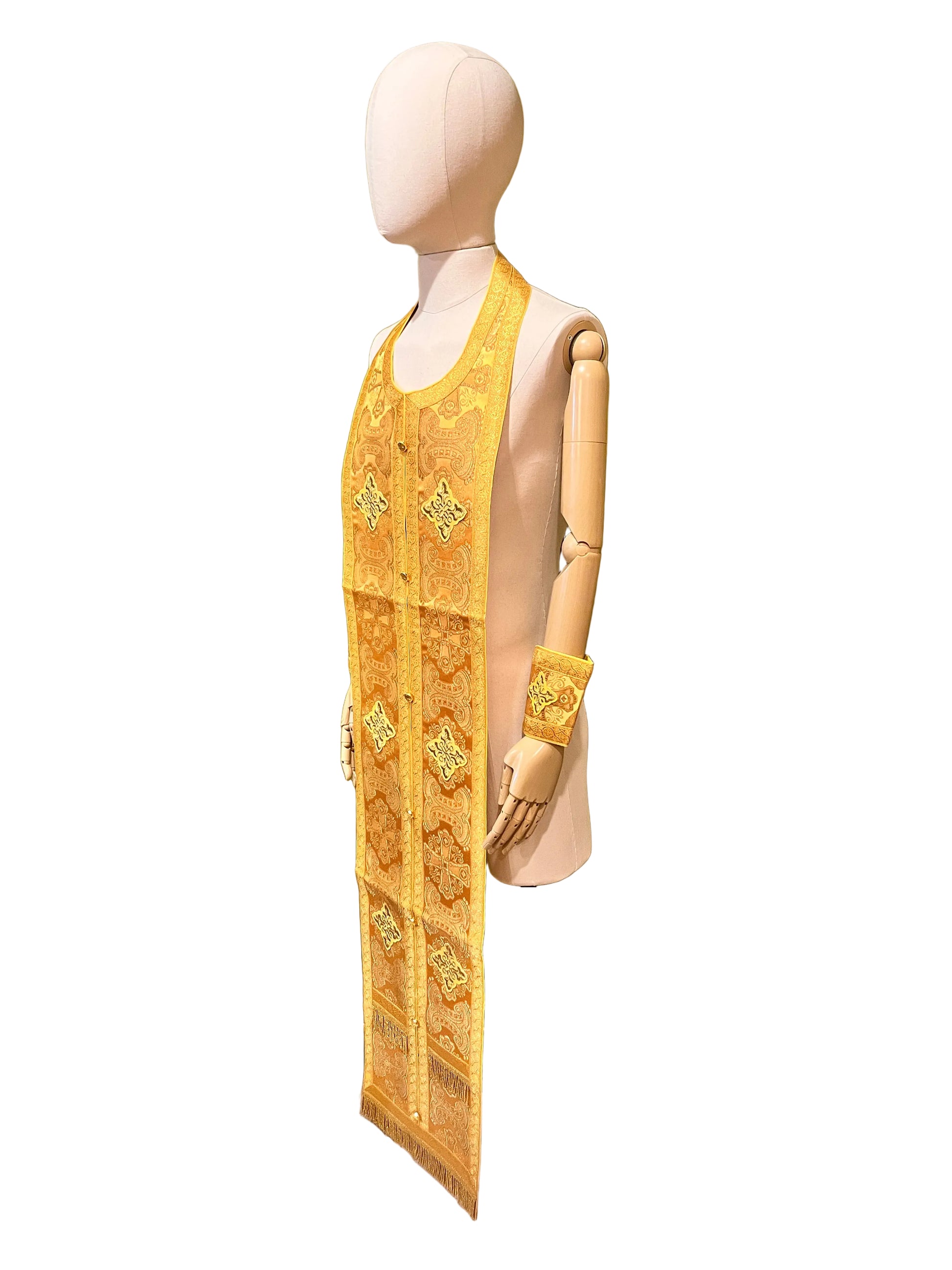 Epitrachelion and Cuffs Set 02 - Gold