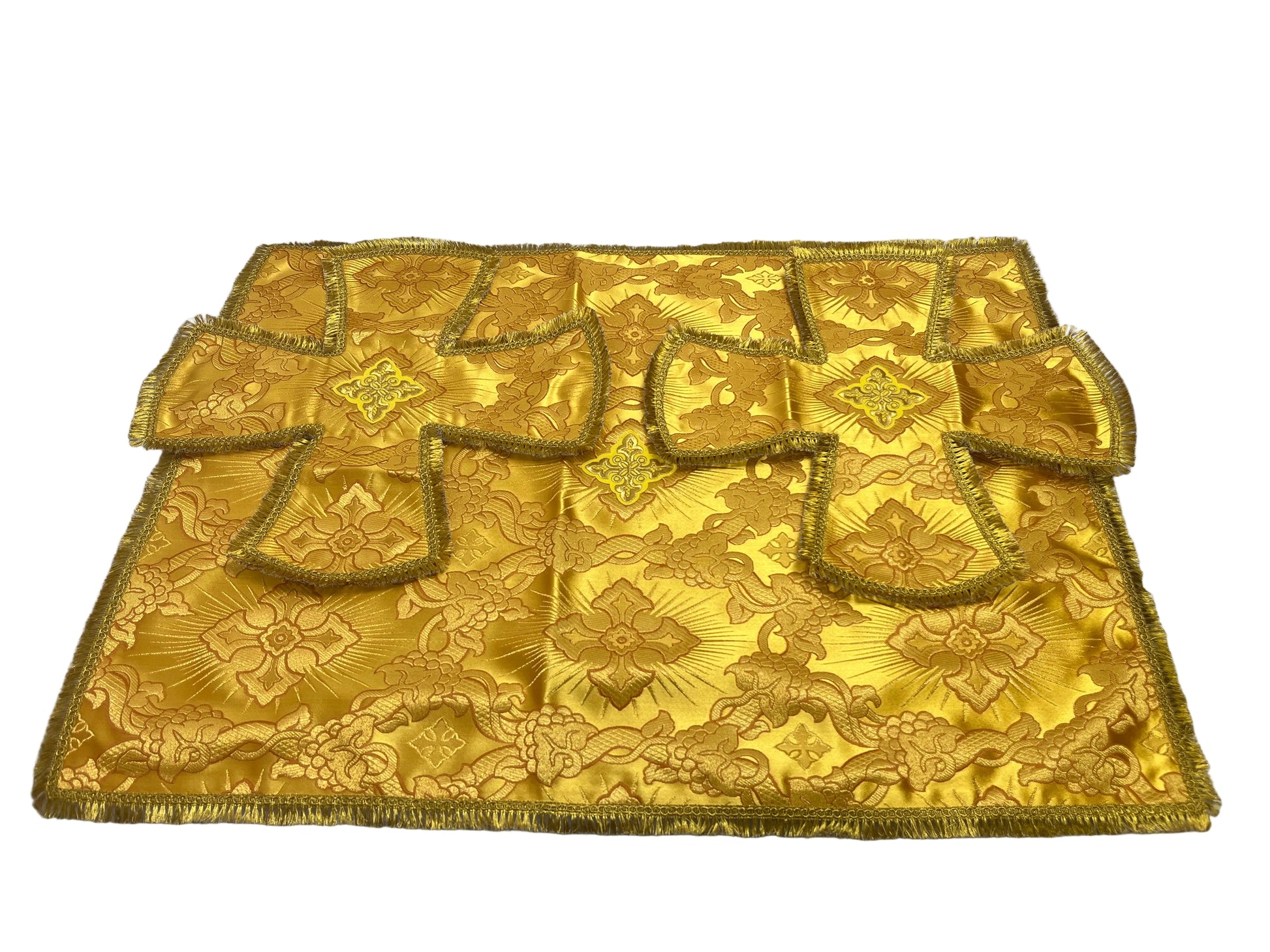 Gold - Aër, Chalice and Diskos Covers Set 01