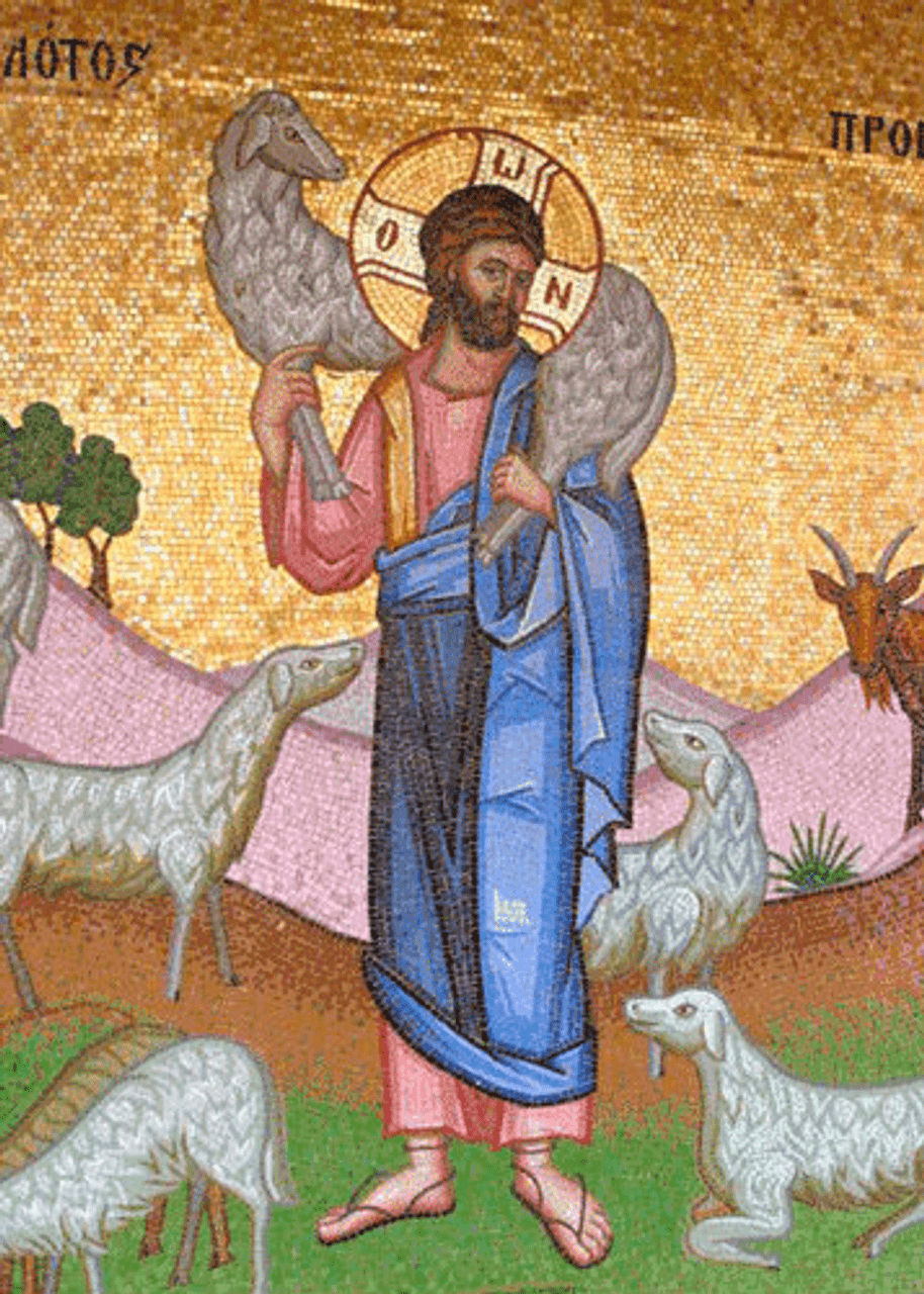 Christ the Good Shepherd card
