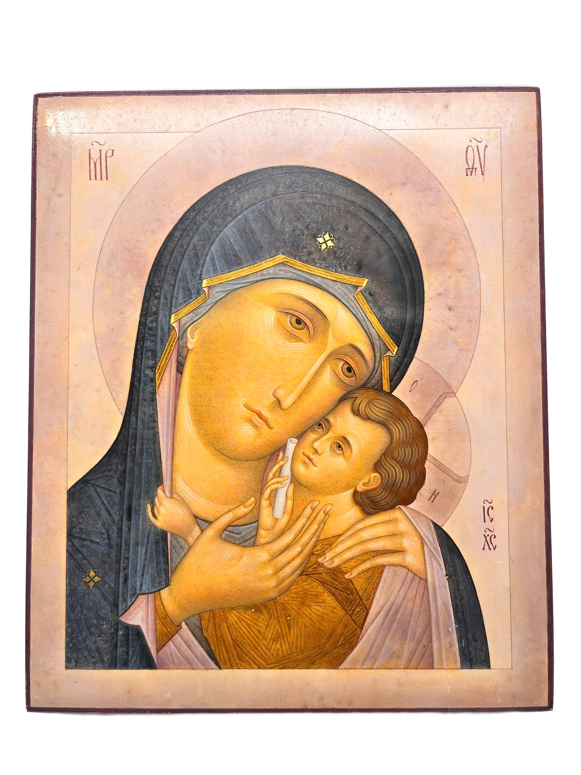 Hand-painted Icon of the Most Holy Theotokos of Korsun
