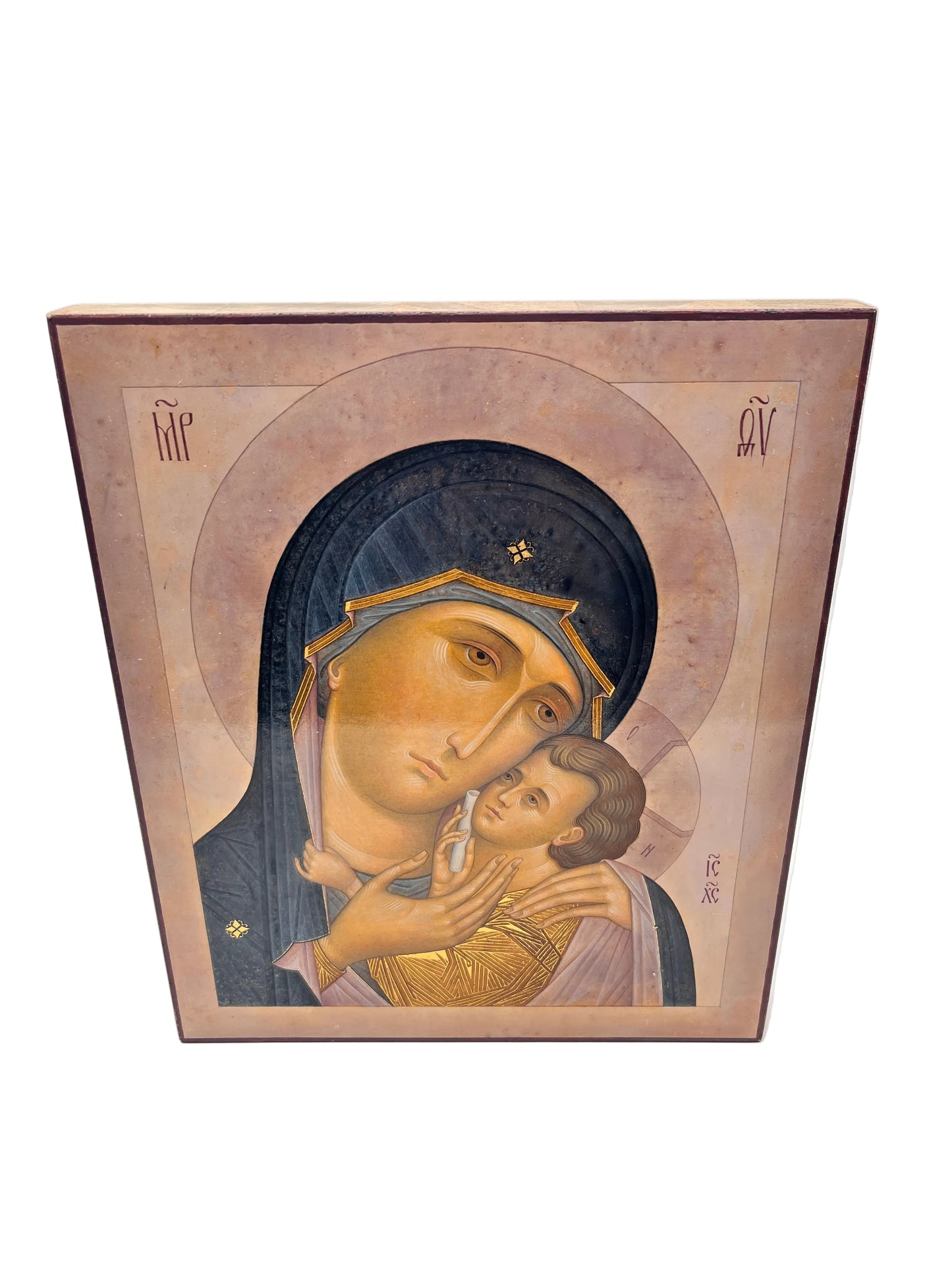 Hand-painted Icon of the Most Holy Theotokos of Korsun
