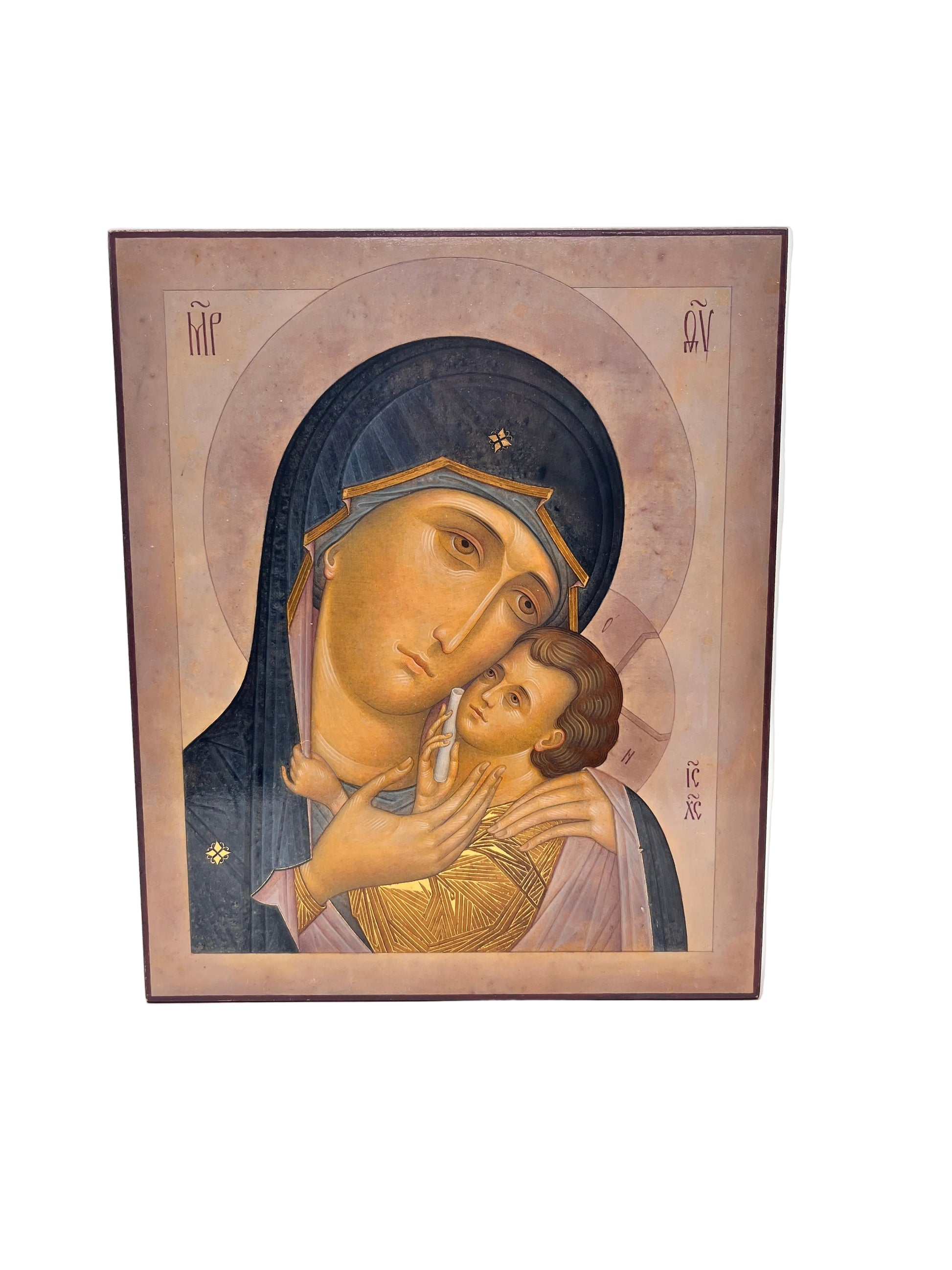 Hand-painted Icon of the Most Holy Theotokos of Korsun