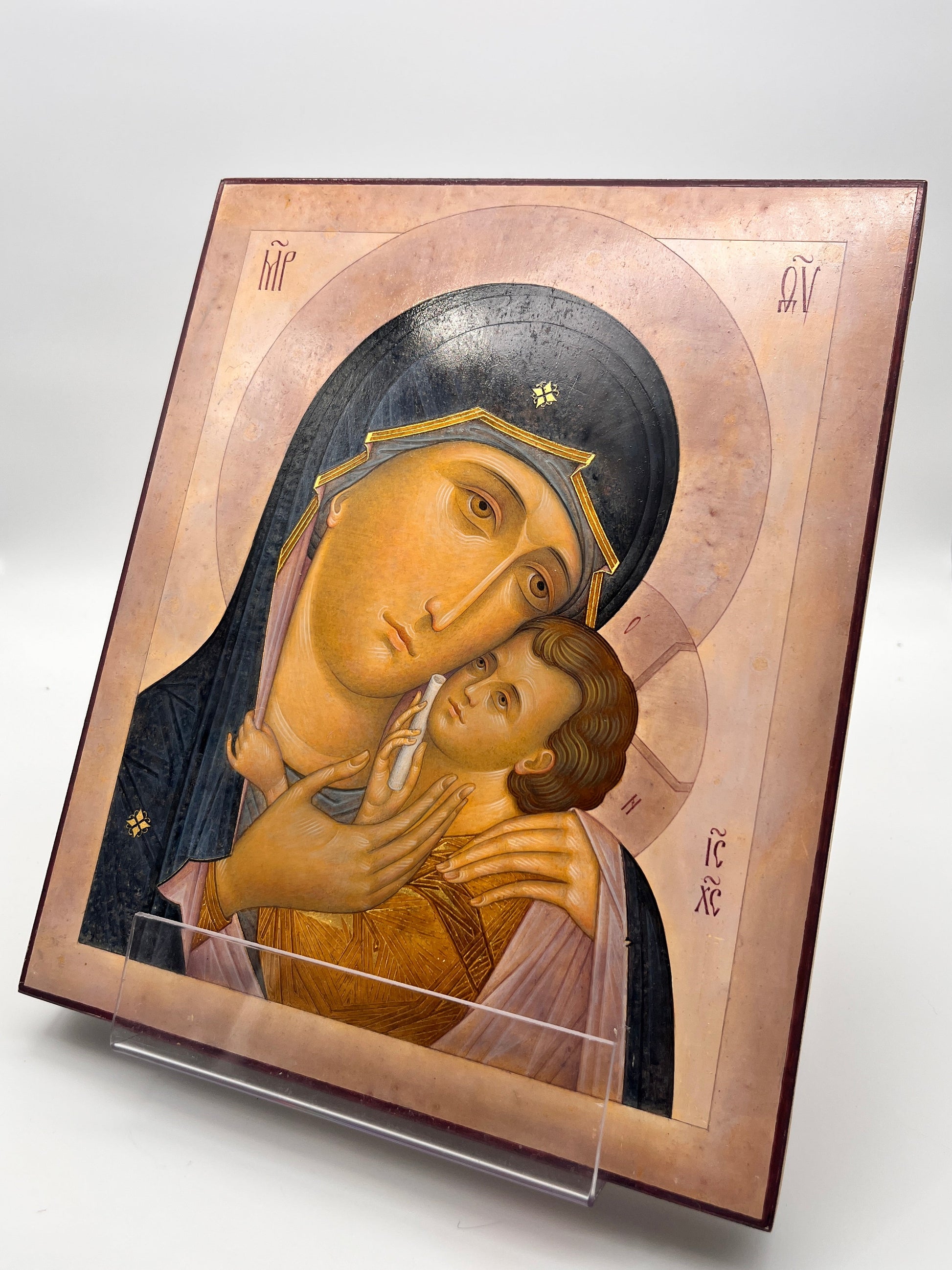 Hand-painted Icon of the Most Holy Theotokos of Korsun