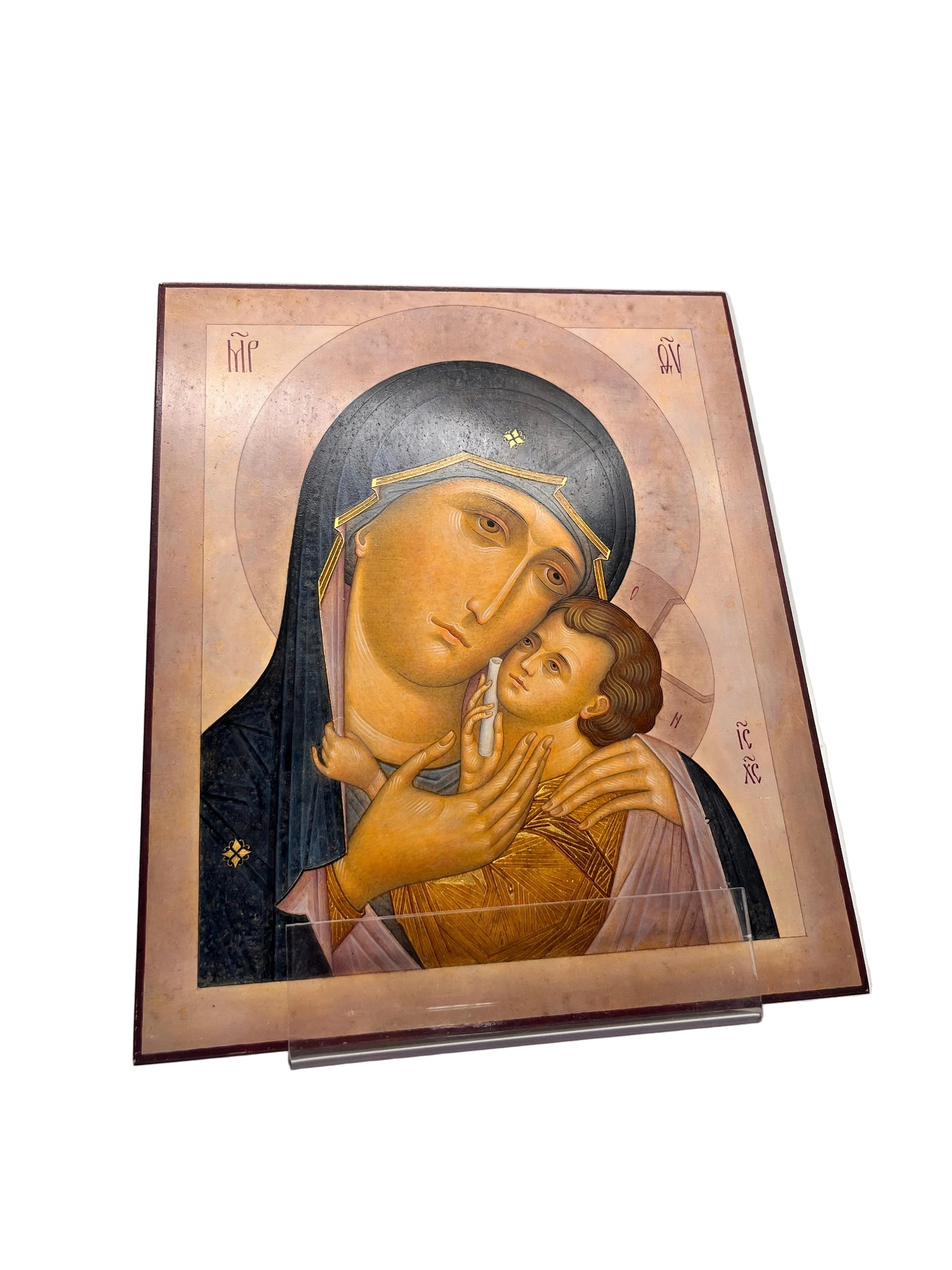 Hand painted Icon of the Most Holy Theotokos of Korsun 