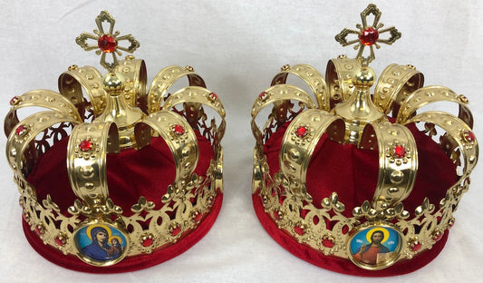 Wedding crowns set of 2
