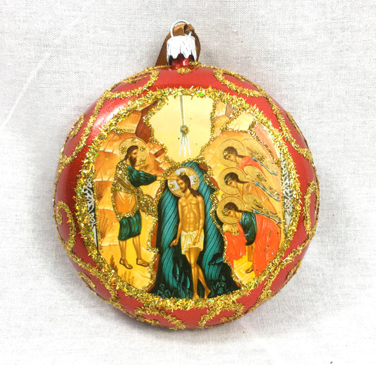 Theophany Icon Ornament 1