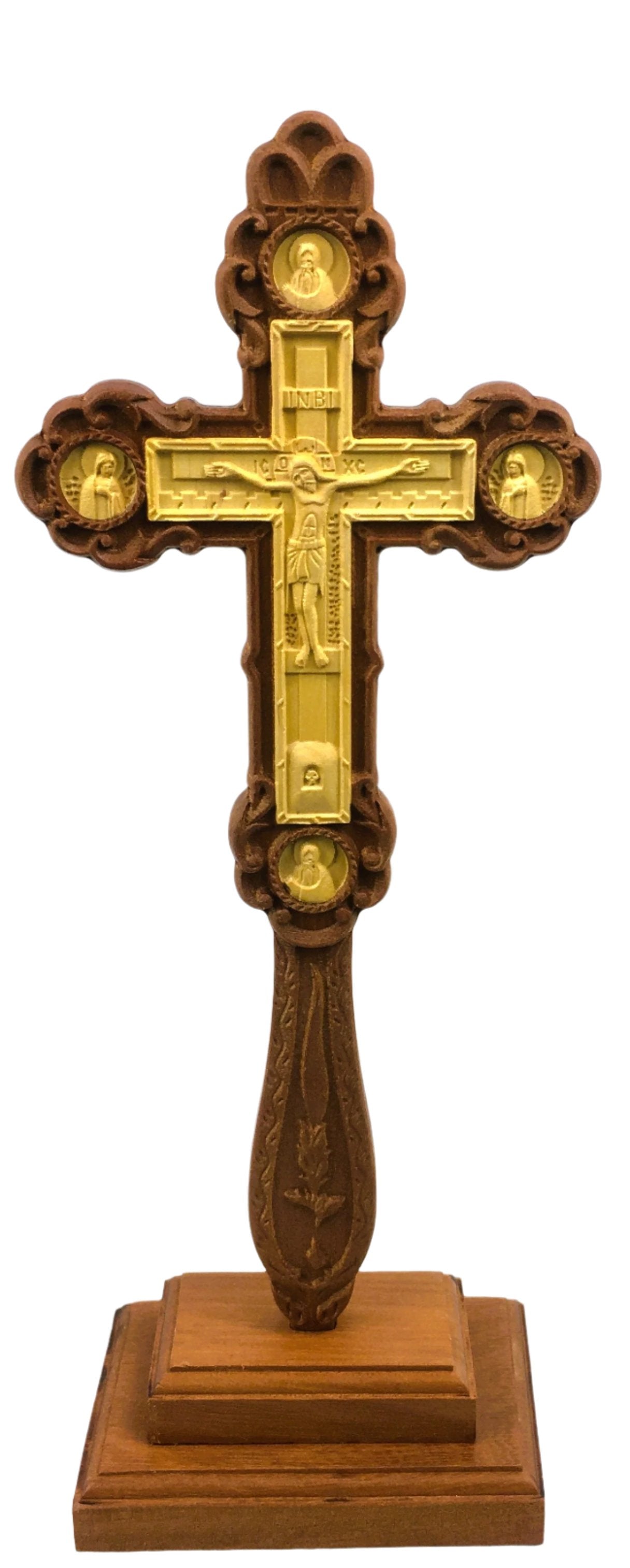 Wooden Standing Cross 01