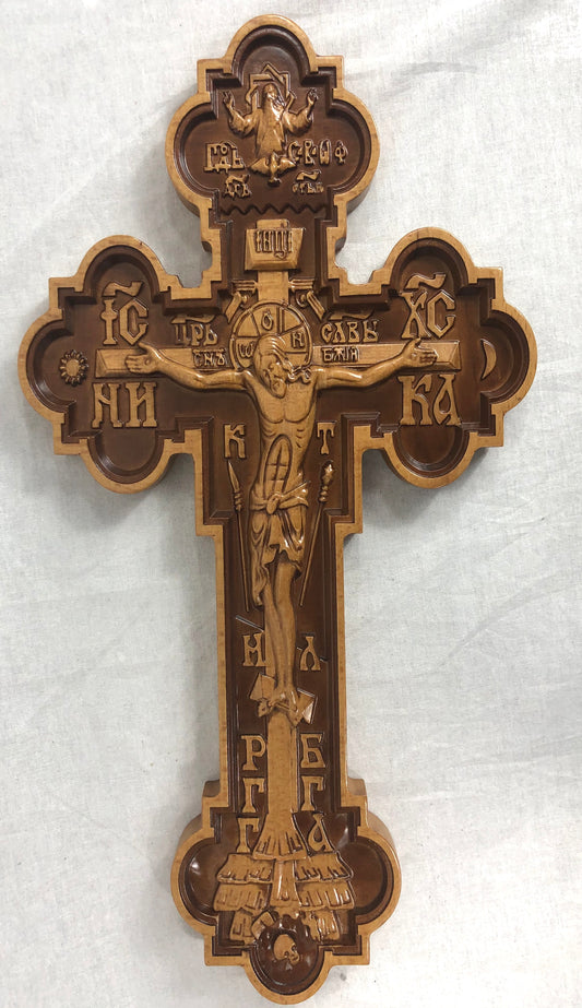 Wooden Wall Cross 03 - Large