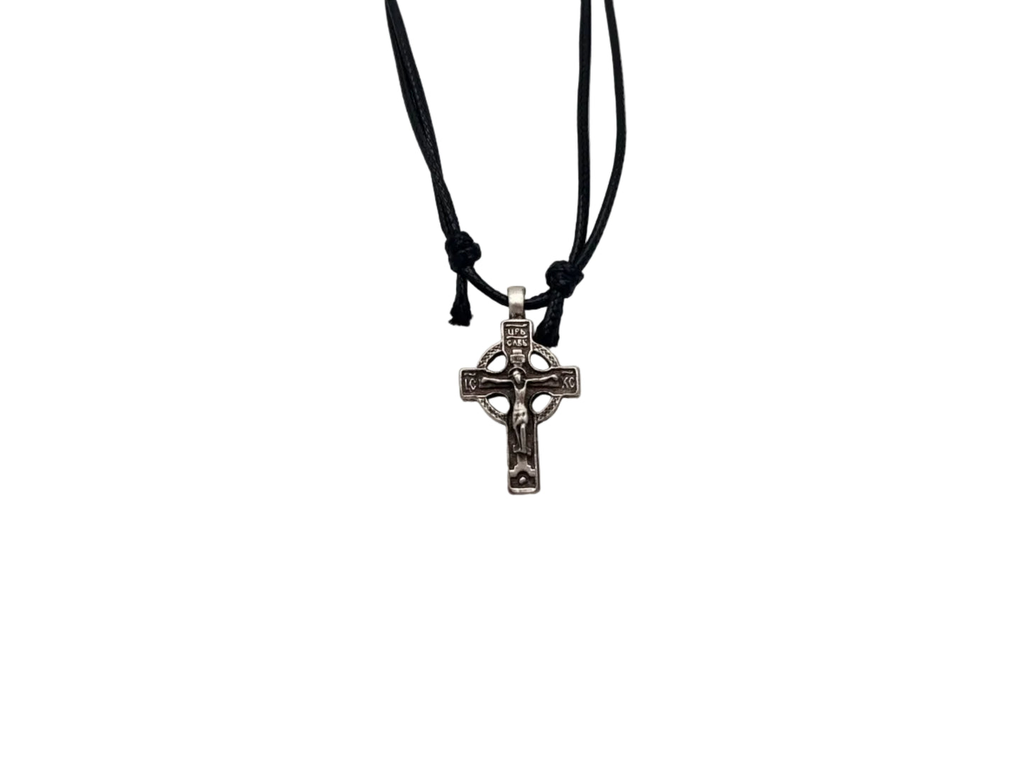 Pendant Cross 03 (on Adjustable Nylon Cord)