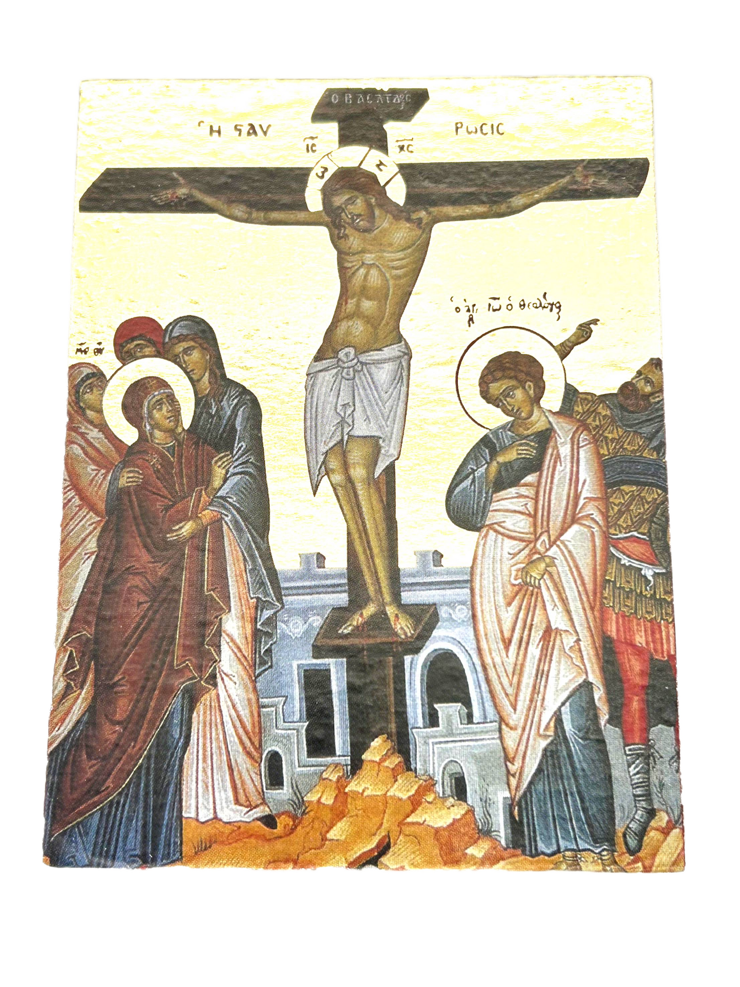 Icon of Crucifixion 01 (Byzantine)