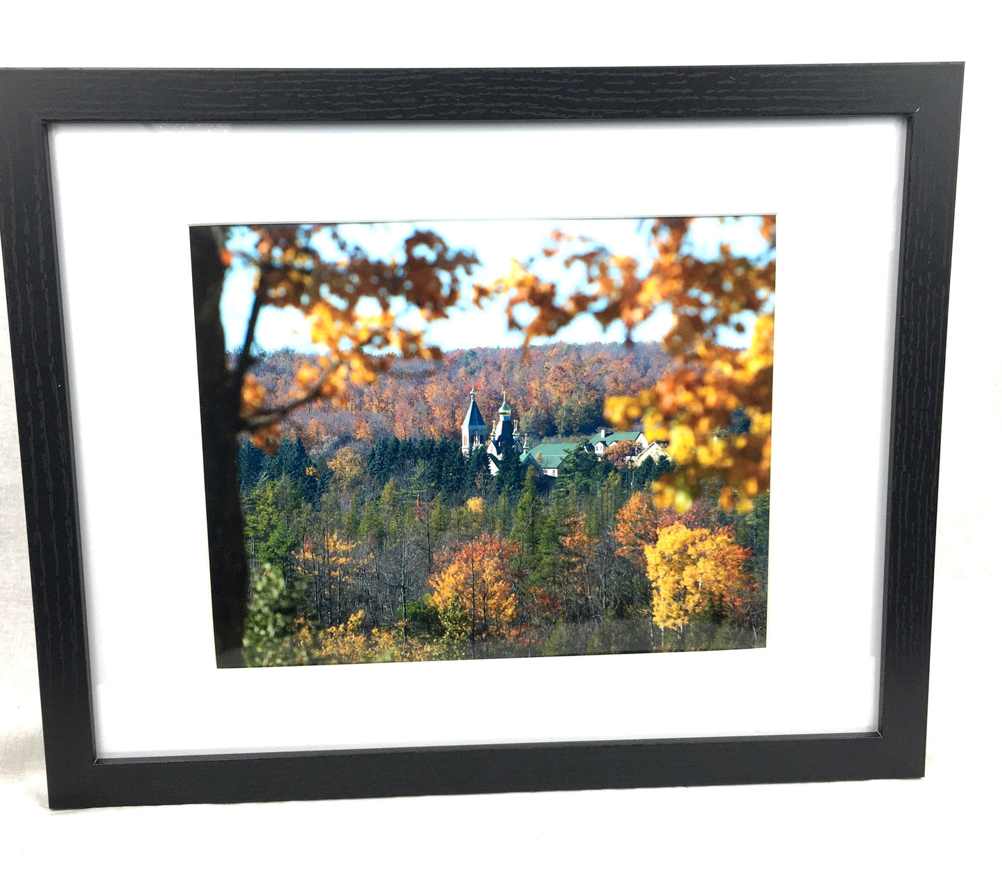 Jordanville Autumn: Framed Photo