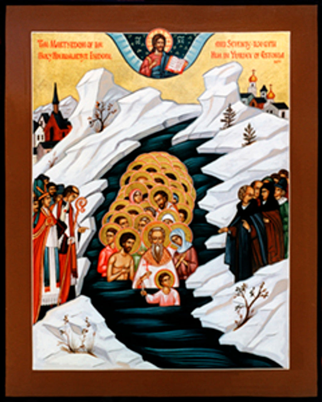 Martyrs of Yuriev Estonia (English) Made-To-Order Icon