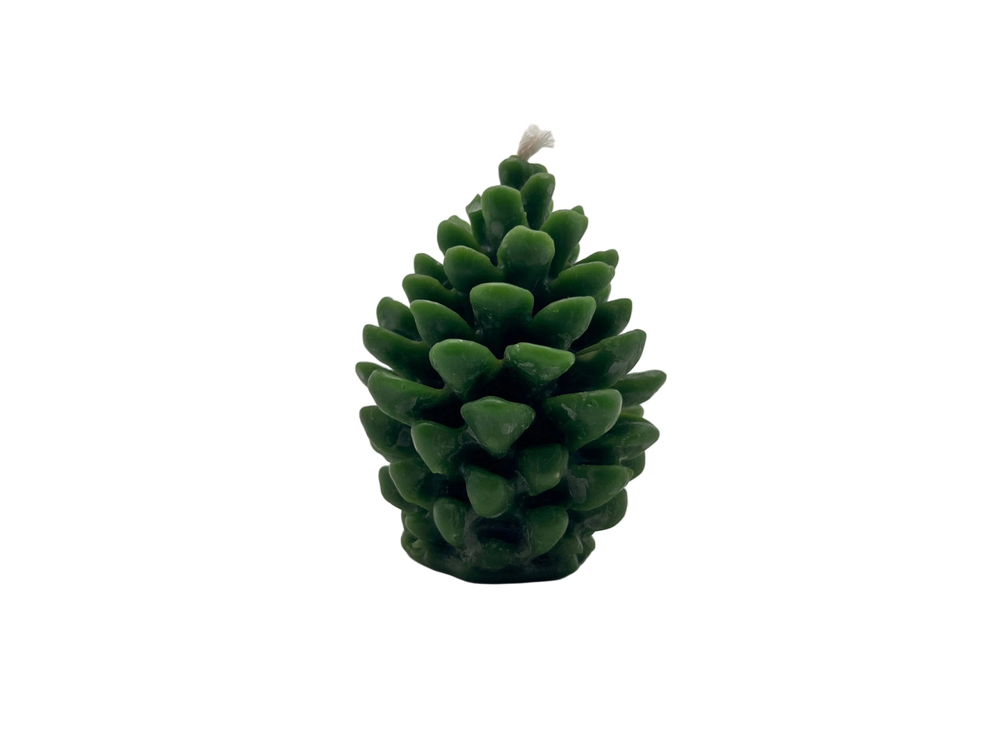 Medium_Pinecone_Candle Green