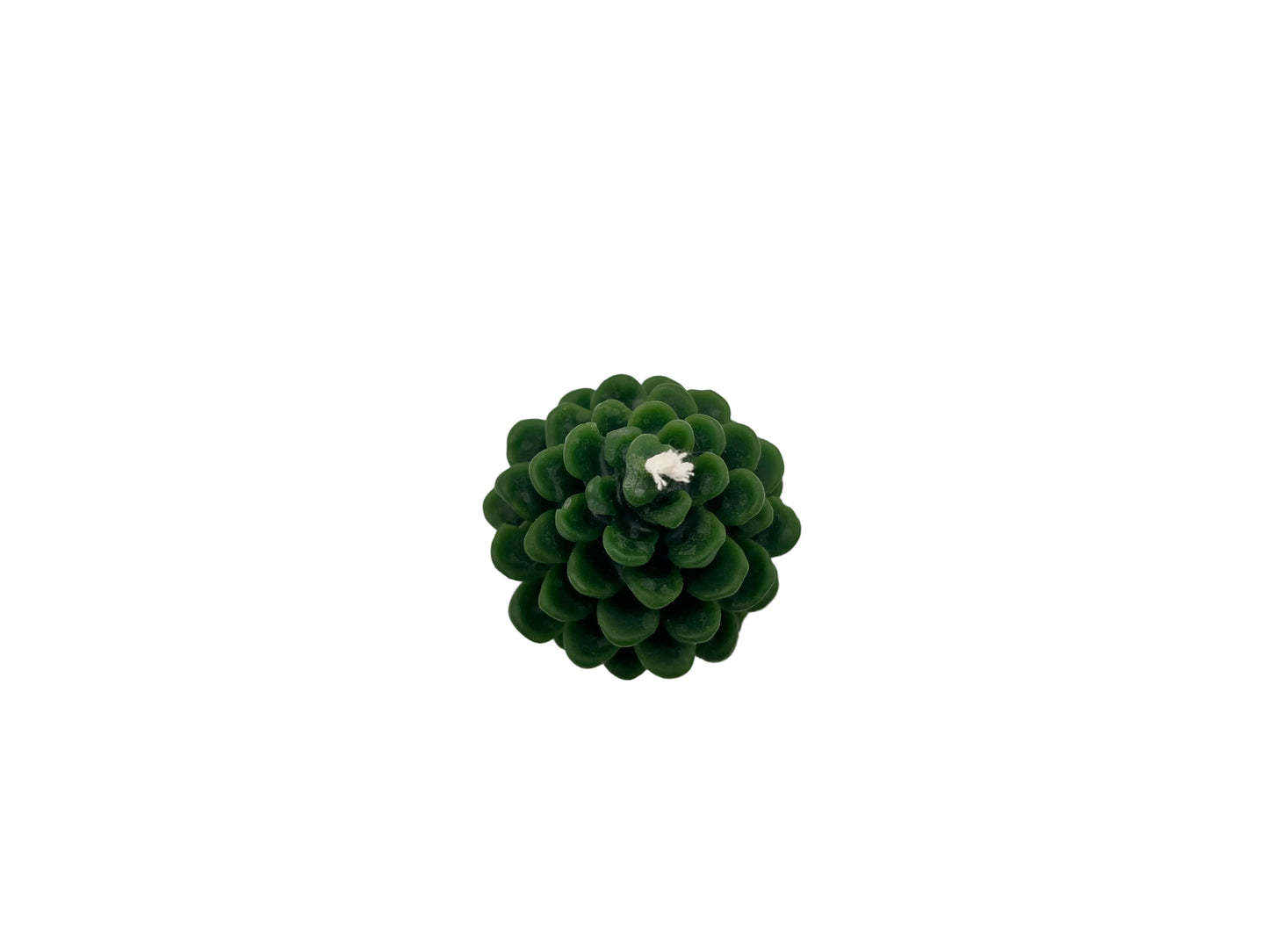 Medium_Pinecone_Candle Green 3rd Angle