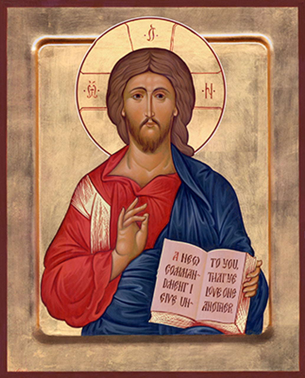 Christ Pantocrator 32 (English) Made-To-Order Icon – Holy Trinity ...