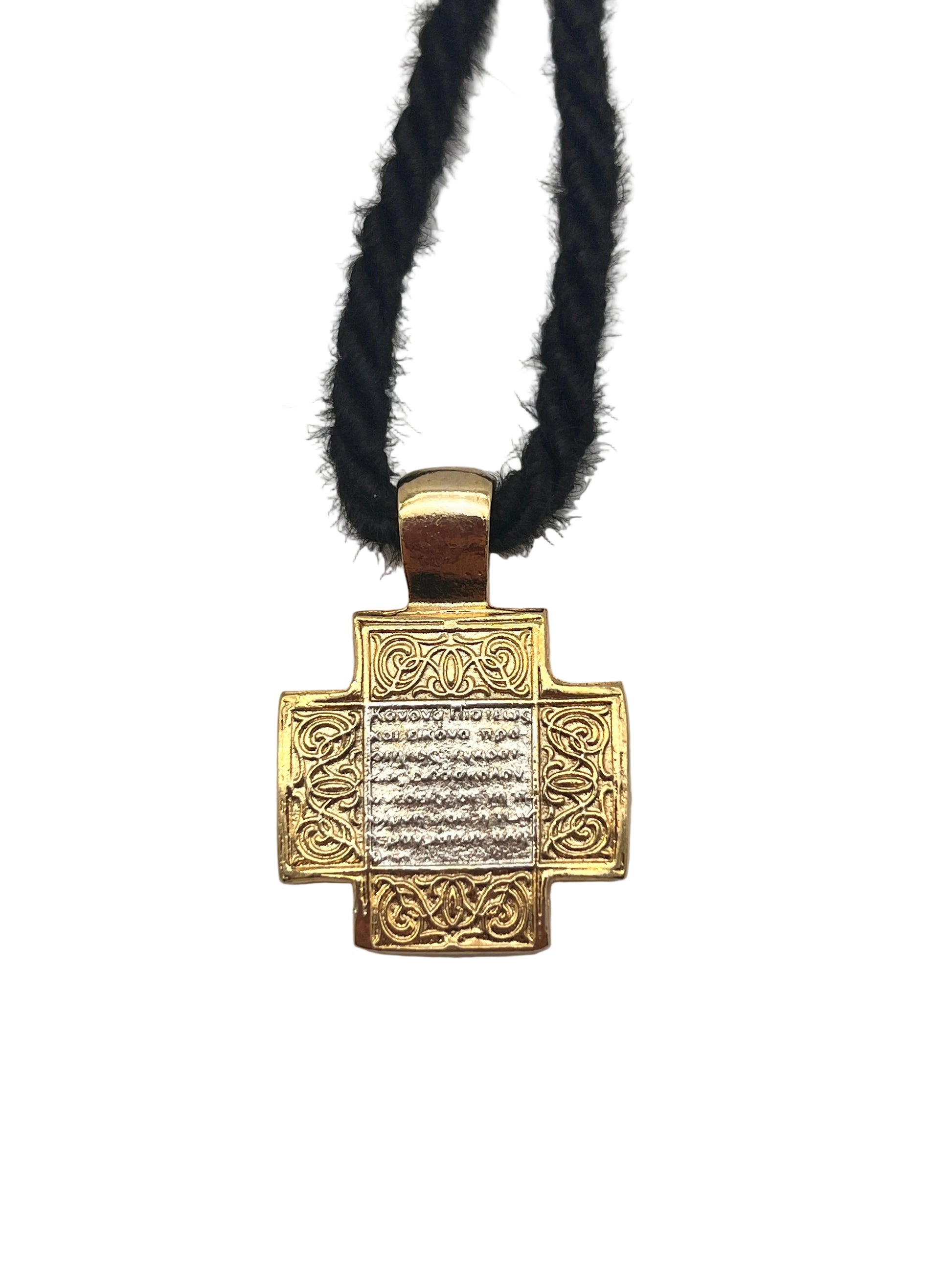 Pendant Icon 04 (on Wrapped Cord) back zoom
