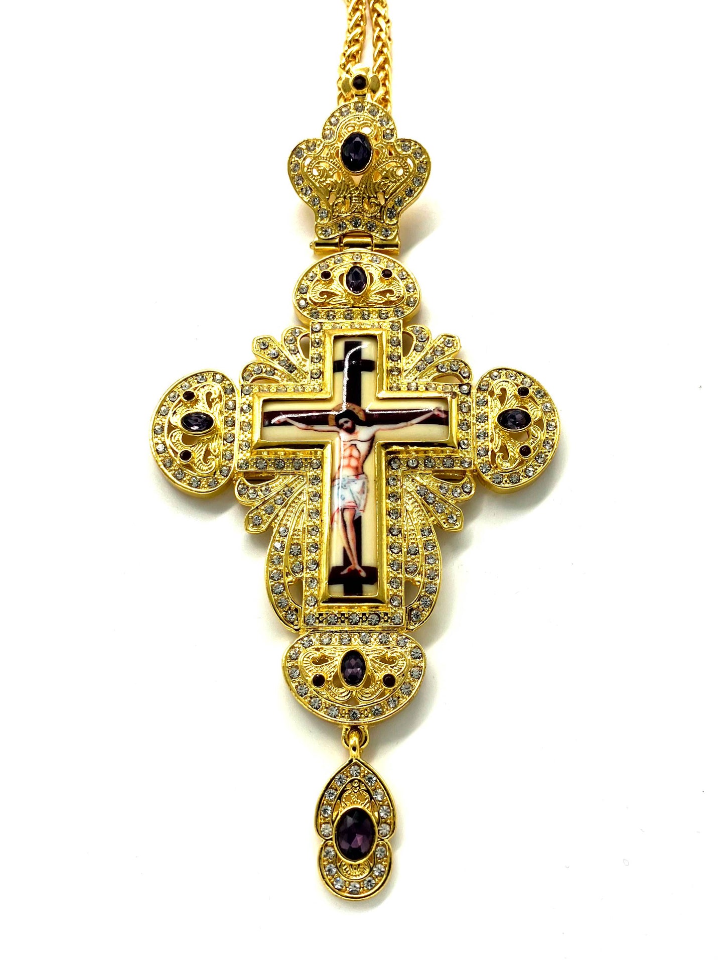 Jeweled Pectoral Cross - Style No. 02