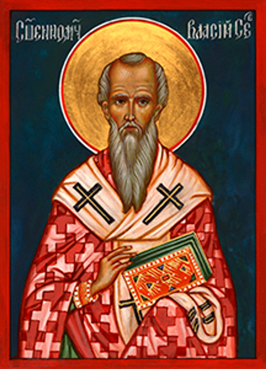 St. Blaise of Sebaste Made-To-Order Icon