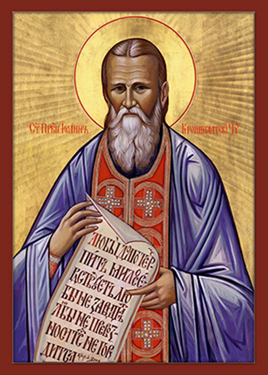 St. John of Kronstadt 1 Made-To-Order Icon