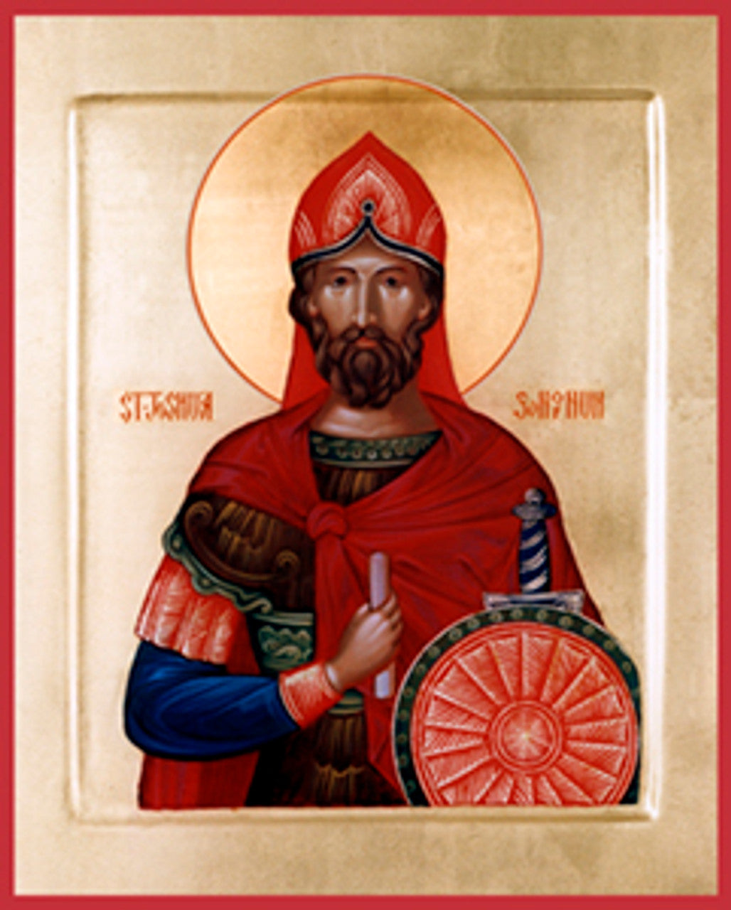 St. Joshua Son of Nun (English) Made-To-Order Icon