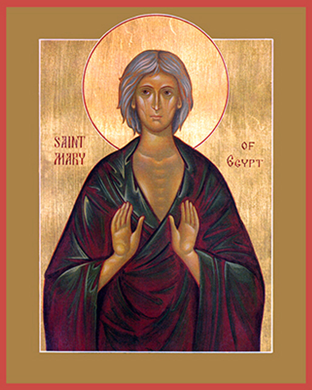 St. Mary of Egypt 1 (English) Made-To-Order Icon