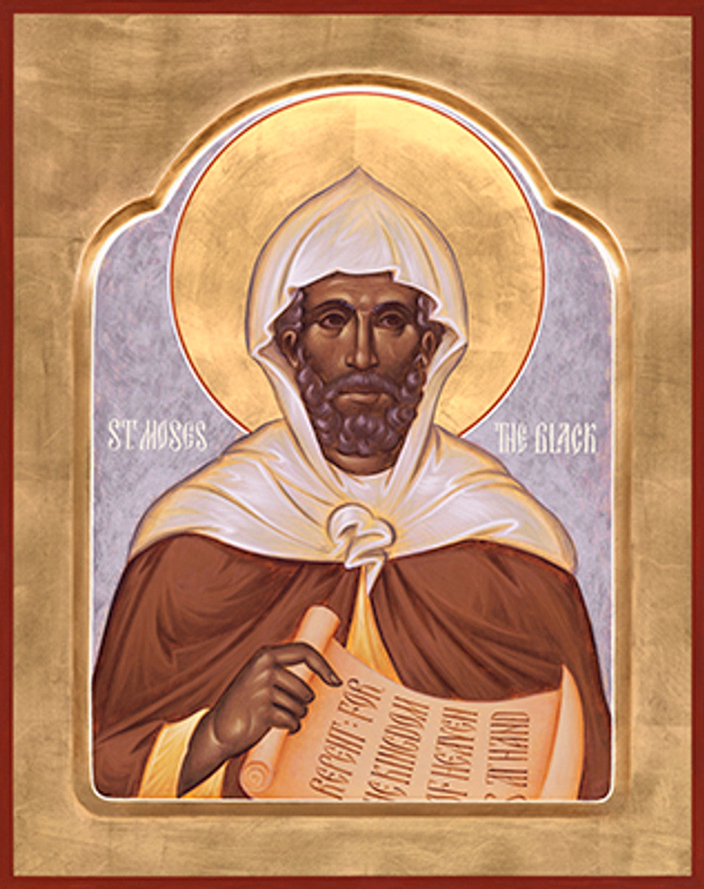 St. Moses the Black (English) Made-To-Order Icon