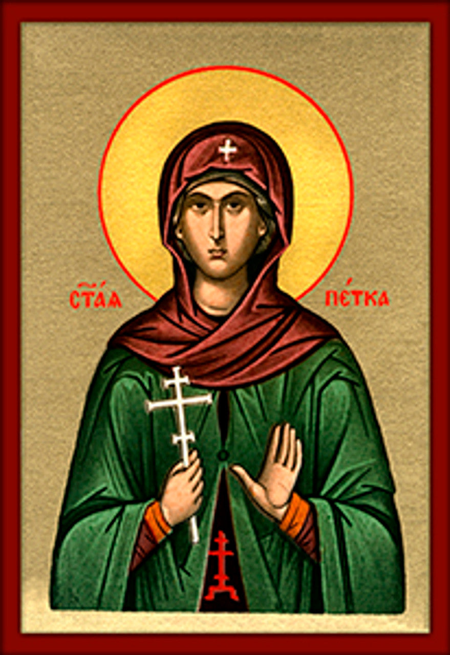 St. Paraskeva (Petka) of Serbia Made-To-Order Icon