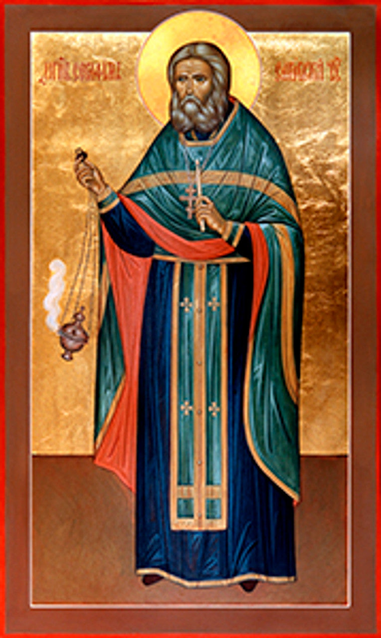 St. Seraphim of Sarov 5 Made-To-Order Icon