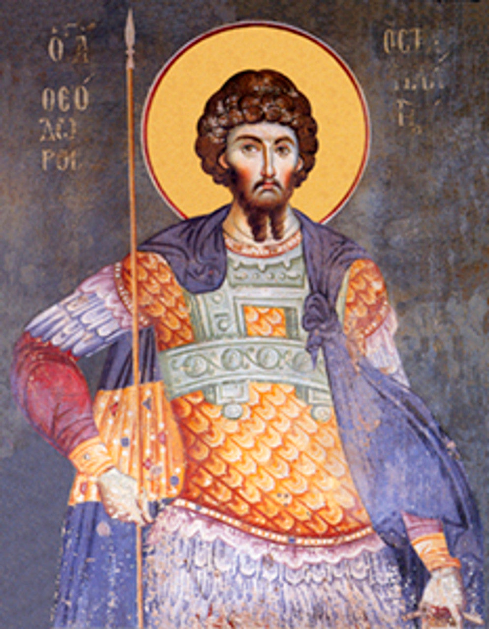 St. Theodore the General (Stratelates) 3 (Greek) Made-To-Order Icon