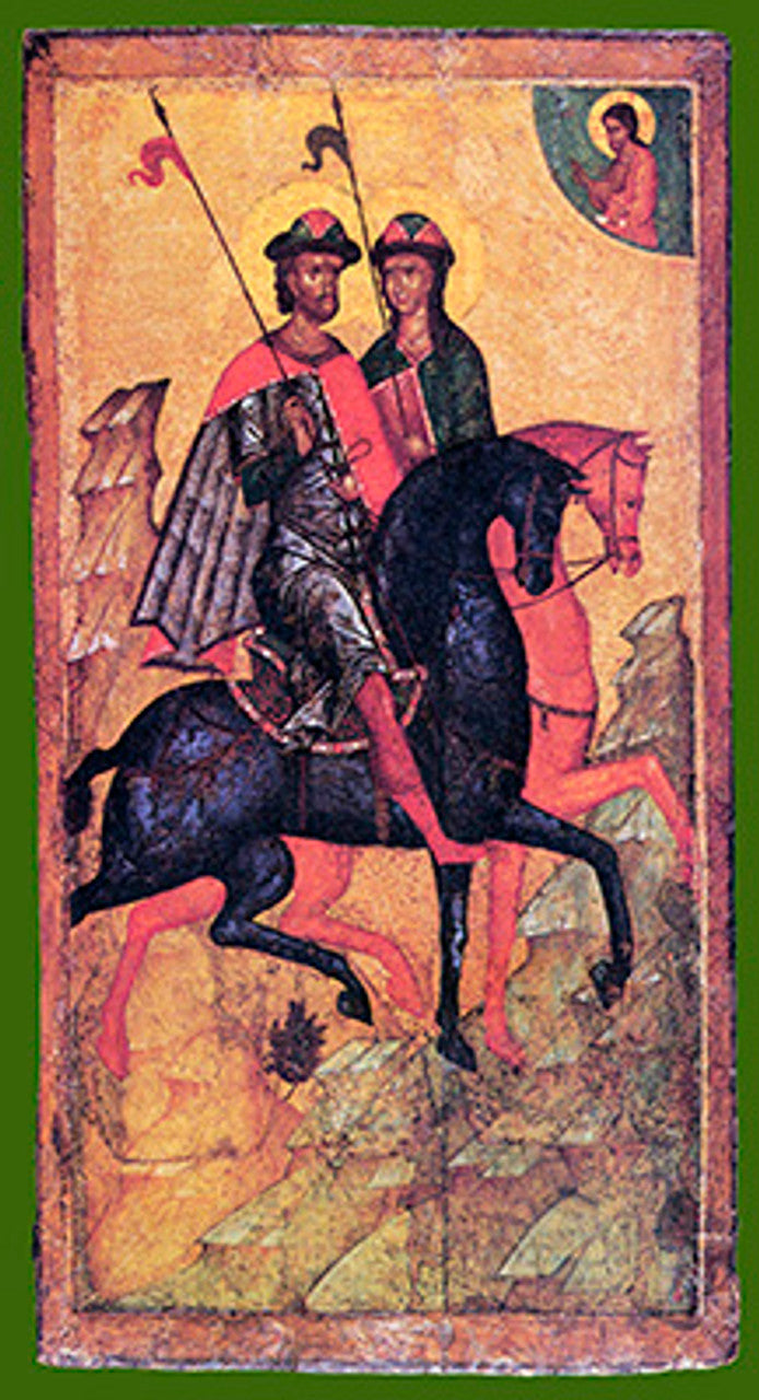 Sts. Boris and Gleb 2 Made-To-Order Icon
