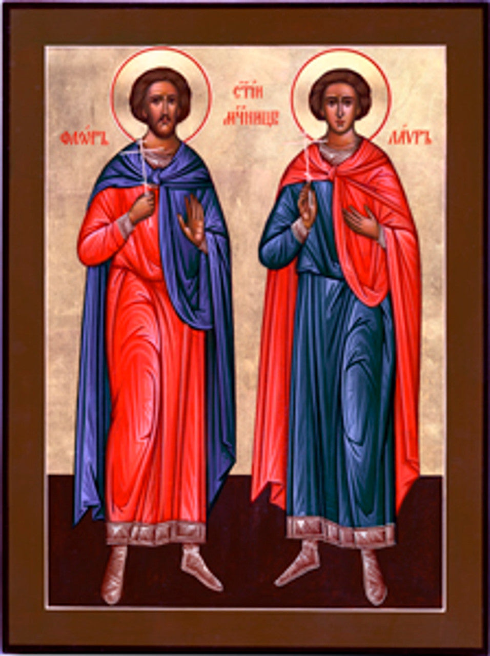 Sts. Florus and Laurus Made-To-Order Icon