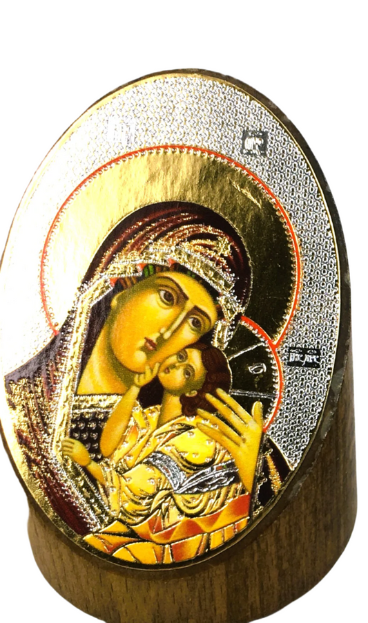 Theotokos - Small Wooden Icon 01