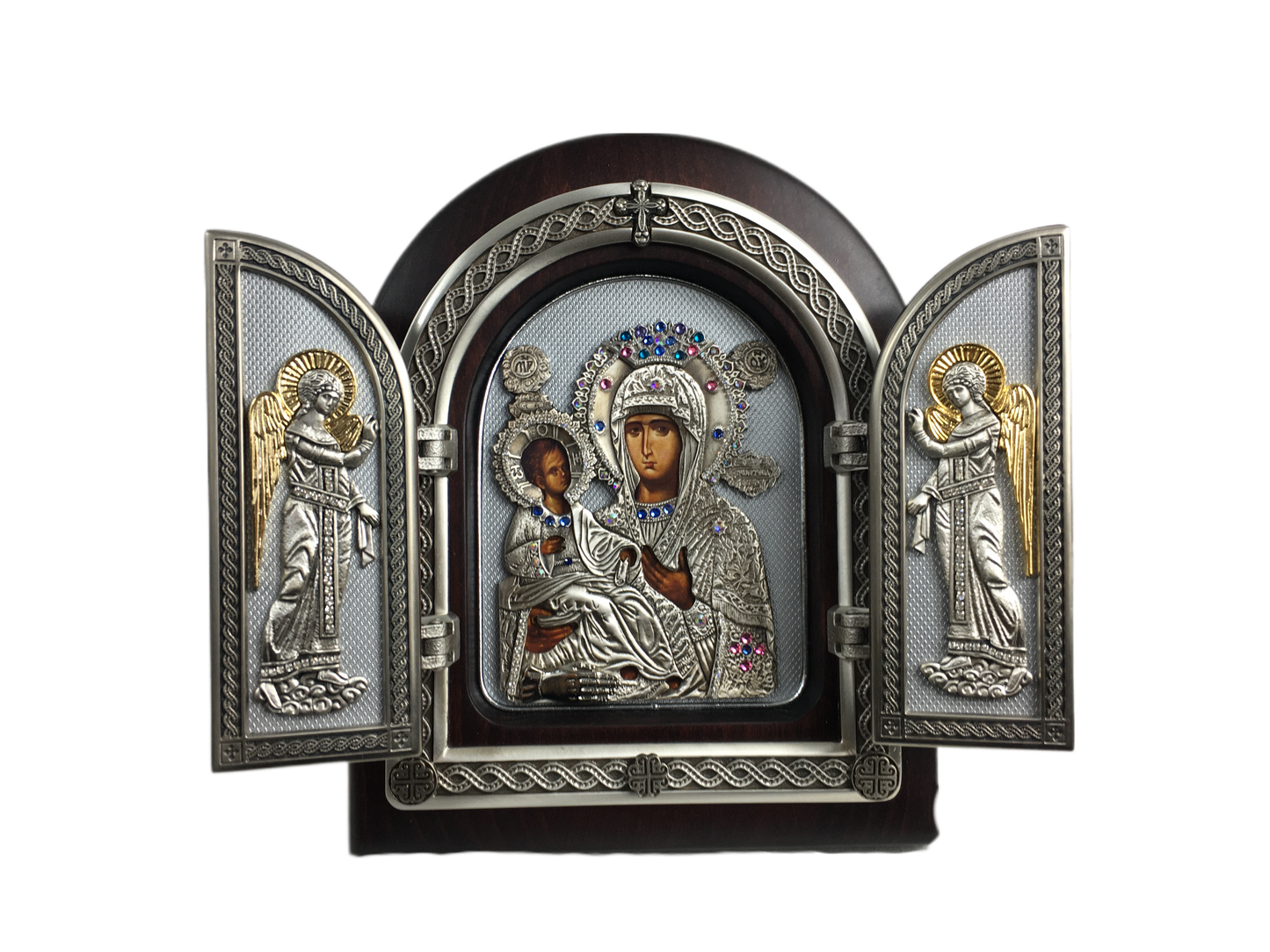 Triptych 01 - Theotokos, "Of the Three Hands"