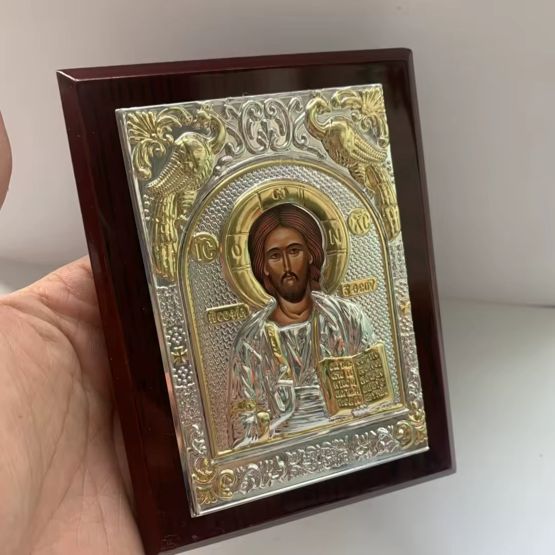 Icon in a Wooden Frame Small 02