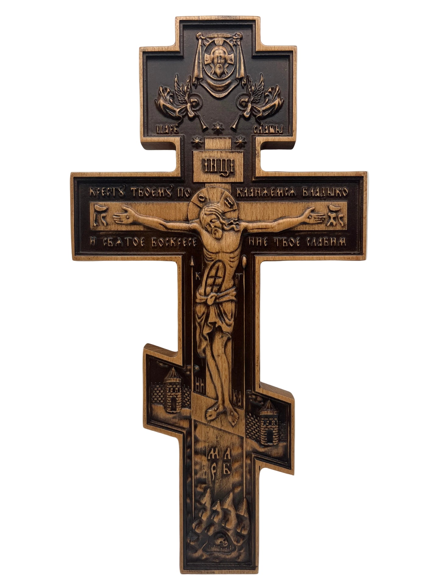 Wooden Wall Cross 01