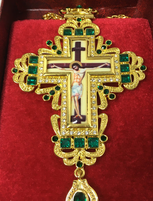 Jeweled Pectoral Cross 08