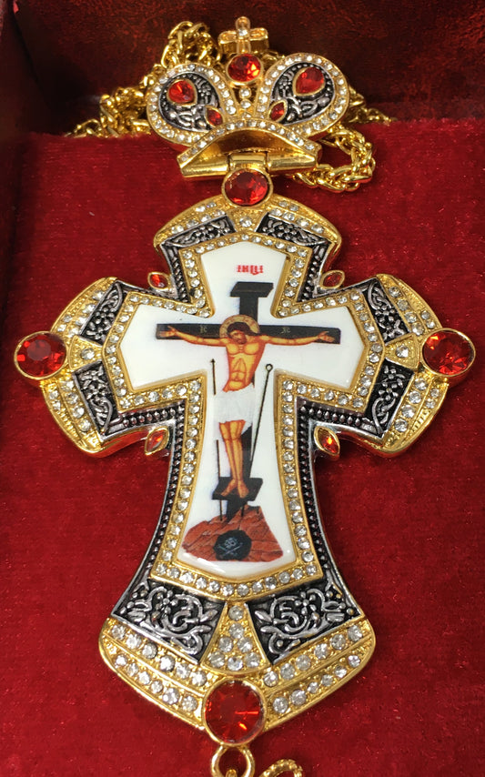 Jeweled Pectoral Cross 10