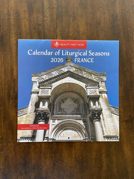 Calendar of Liturgical Seasons 2026 (Julian version, old calendar)