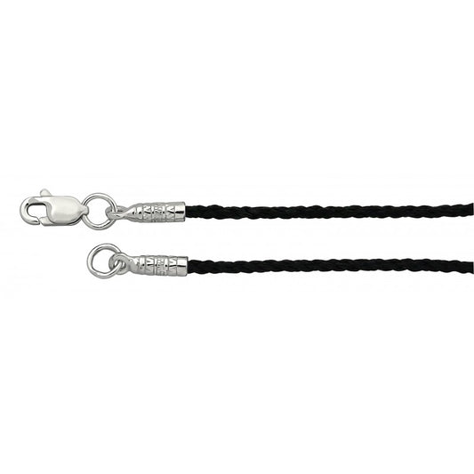 Cord with a silver clasp 1