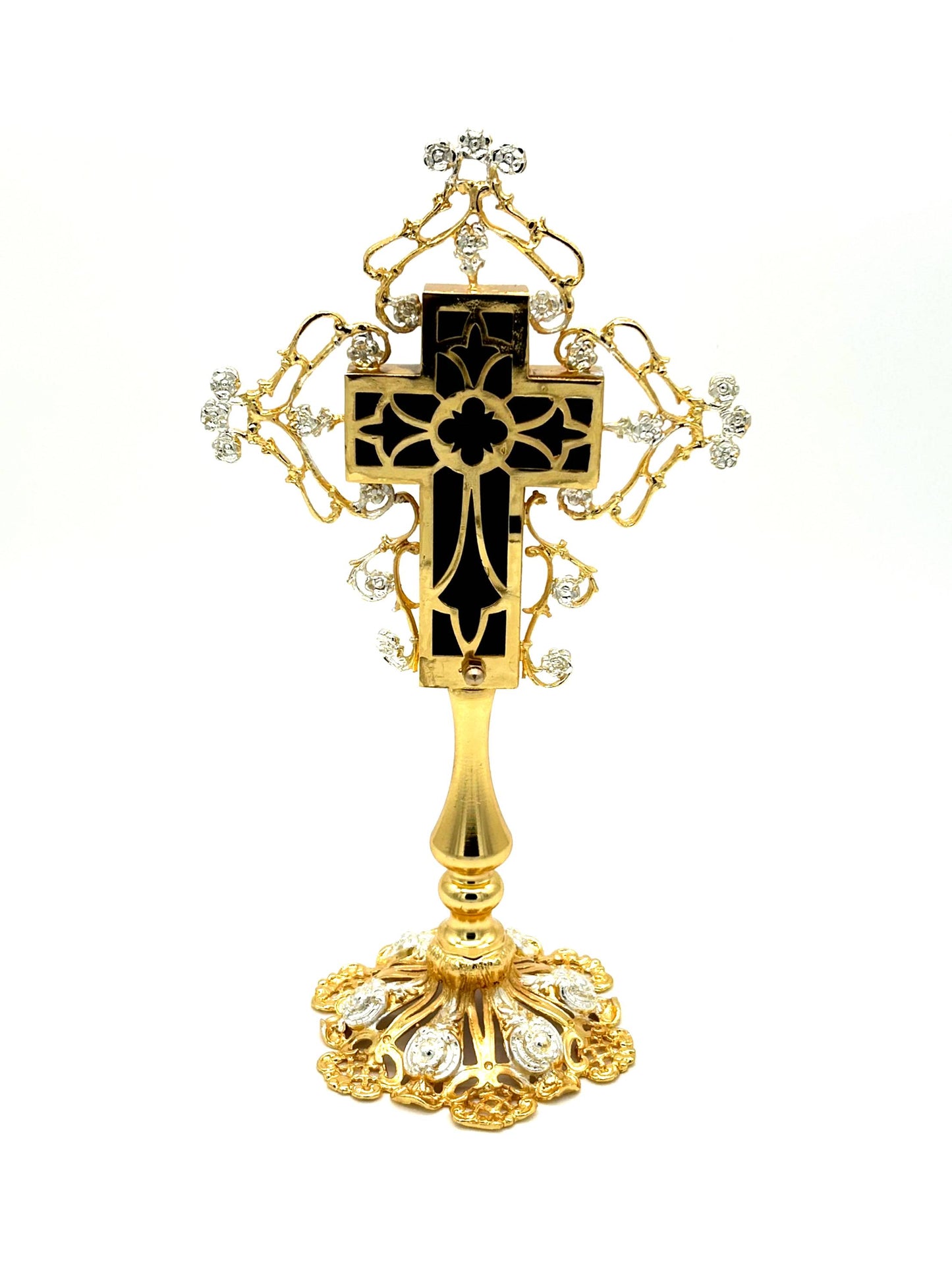 Metal Standing Cross 07