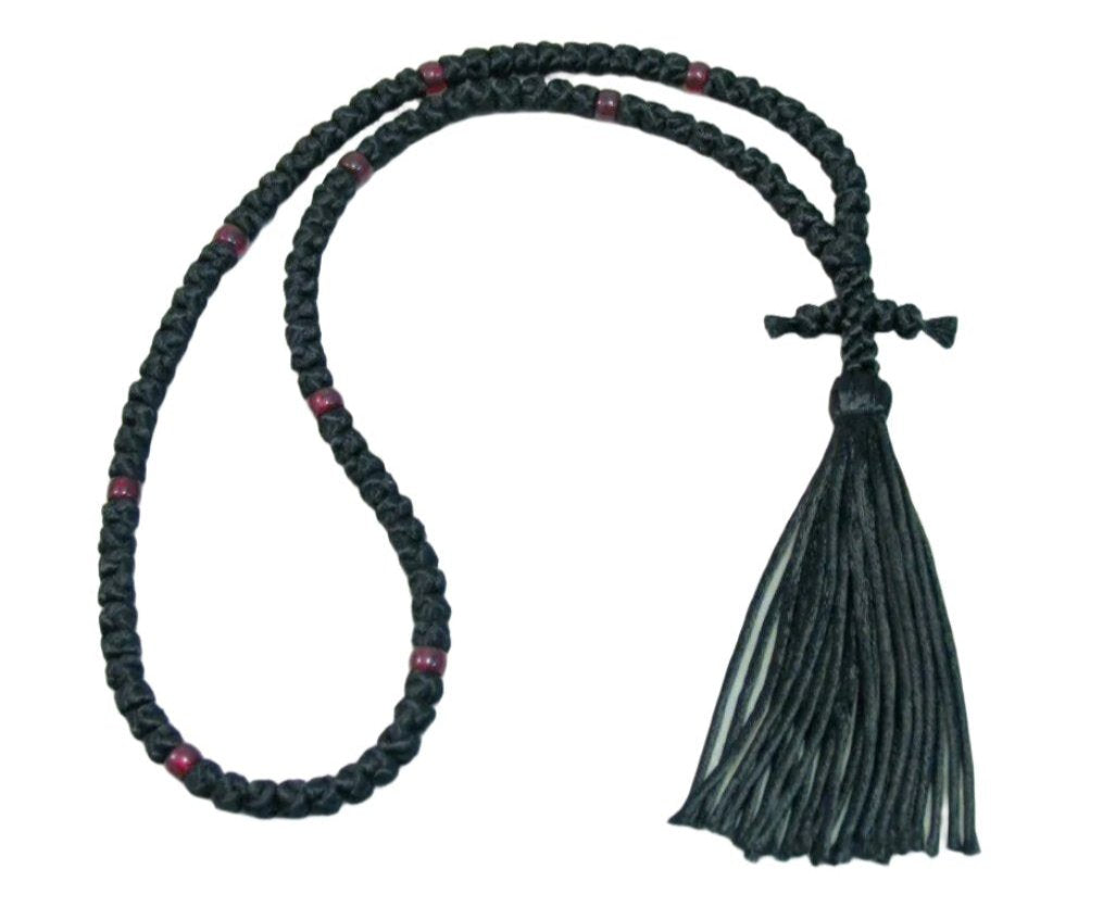 100-knot Russian Satin Prayer Rope – Holy Trinity Church Supplies ...