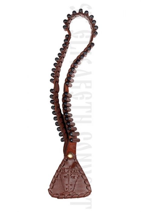 50-Step Leather Lestovka Prayer Rope