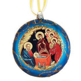Nativity Icon Ornament 2
