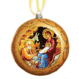 Nativity Icon Ornament 3